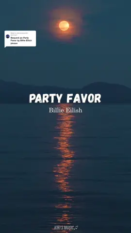 Reply to @charlesjasper6 request granted 😌 keep supporting 💖 Party Favor by Billie Eilish #partyfavor #billieeilish #lyrics #alternativepop #dontsmileatmealbum