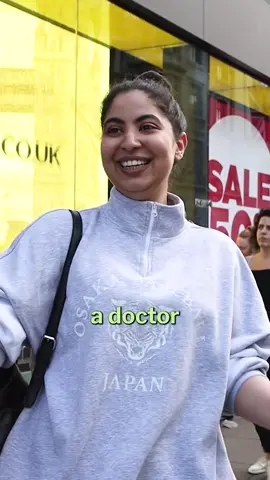 living her dream 🚀#fyp #streetinterview #oxfordstreet #dreamjob