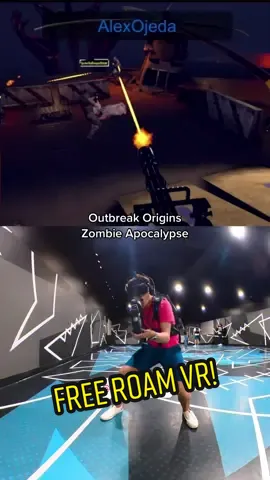 POV: Exploring exclusive immersive adventures at @ZeroLatencyVR This #VR experience truly is one-of-a-kind! #zerolatencyvr #immersiveexperience #freeroamvr Learn more on my profile and use code ALEX20 for 20% off your visit at any US or Canada location. #ad