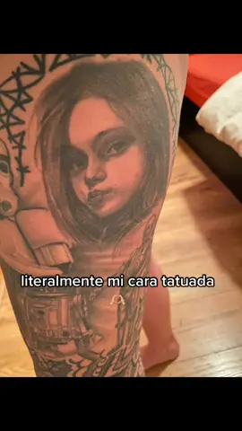 #greenscreen es un retrato de “dibujo siniestro” de cuando era pequeña 🫶🏼