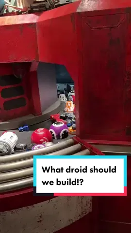 What type of droid should we build!? #galaxysedge #starwars #disneyland #droiddepot