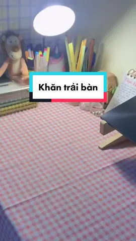 Thay áo cho chiếc bàn xinh xẻo#unboxing #study #khantraiban