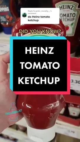 Reply to @peter_murphy__ #foryou #heinzketchup #ketchup #heinz #foryoupage #tomatosauce #sauce #Foodie #groceryshopping #groceries