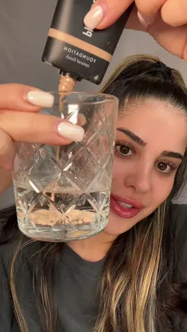 Has anyone else tried this foundation hack?!😱 @Helin is using our PLT Serum Foundation 😍 Which is now available on site 🔎 #viralhack #plt