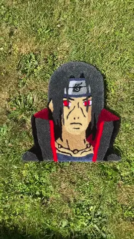 next anime? #itachi #uchiha  #naruto #rugmaking #tufting