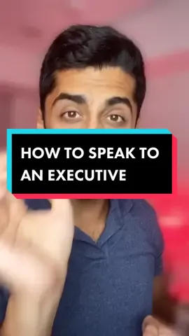 How to speak with an executive #executivecoaching #publicspeaking