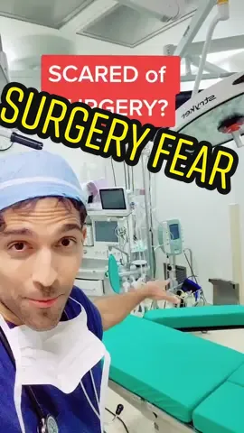 Were you afraid of surgery? #surgery #fear #surgerytiktok #anesthesia #bts