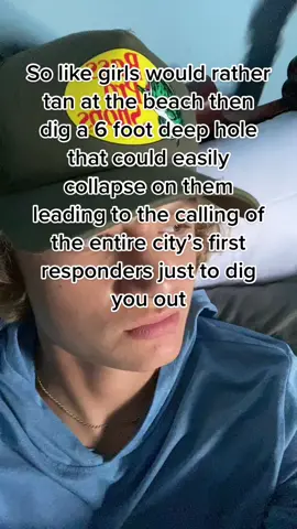 Like dude no way #fyp #holes #beach #viral