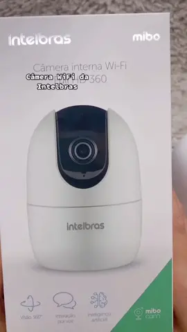Monitoramento com qualidade dia e noite - Camera Wi-Fi inteligente Intelbras