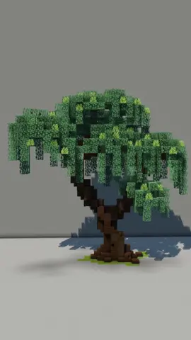 Willow tree #Minecraft #minecrafttutorial #minecraftbuilding #minecrafttree
