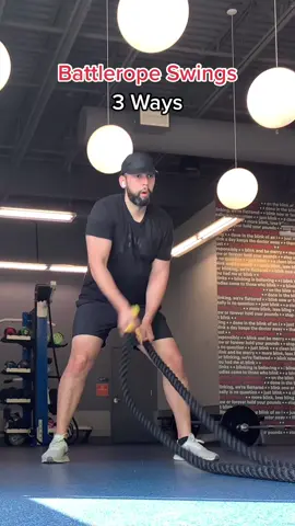Who loves using the battleropes? #gymworkout #battleropes #circuitworkout