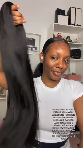 I forgot to film the end with baby hairs and all cuz I was rushing but chile I DID THAT! Purr #sleekbraidponytail #sleekbackponytail #braidedponytail #hairtutorial #fyp #foryoupage #sleekpony