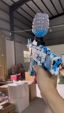 Electric Gel Ball Blaster, Rechargeable Battery Powered Splatter Ball Blaster. #guntoys #gelballblaster