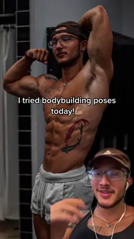 Definitely gonna start practicing these more often!  #bodybuilding #poses #fyp #viral