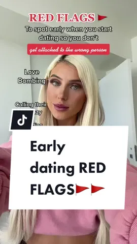 Early dating RED FLAGS🚩🚩 #datingredflags #datingredflag #datingadvicefortheladies