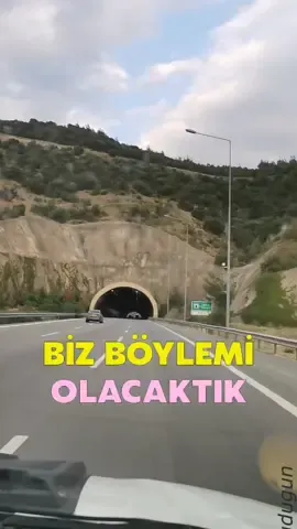 Biz böylemi olacaktık, çok sevip ayrılacaktık. #ayrılık #tünel #bolutüneli #sevip #yol #yolculuk