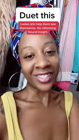 Maybe we should help OUR men see. Somewhere deep within them, is the truths that we feel too💙.  #healingaddiction  #doula #letstalkaboutit #duetthis #adviceformen