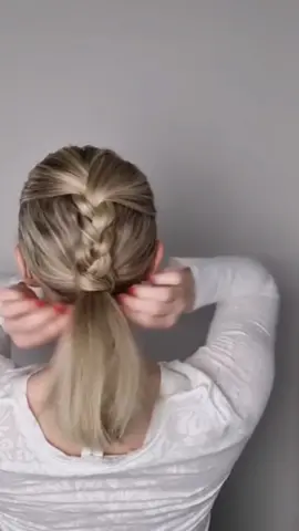 Braided Ponytail @uljanas.blog  #foryou#hair
