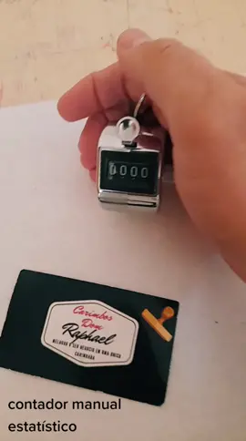 Contador Manual Estatístico. Ideal para eventos,contagens de pessoas, apuração de quantidades, segurança, portarias, contagem agrária, e muito mais. Tenha já o seu. Feito em metal cromado e argola para melhor apoio e portátil. #contador #contadormanual #contadorestatistico #estatistica #medicinaaviaria #tijoloecologico #fabricacaodetijolo #olariaferrazdevasconcelo #olariamg #olariamg #olariaassombrada #contagem #contadormanualestatistico