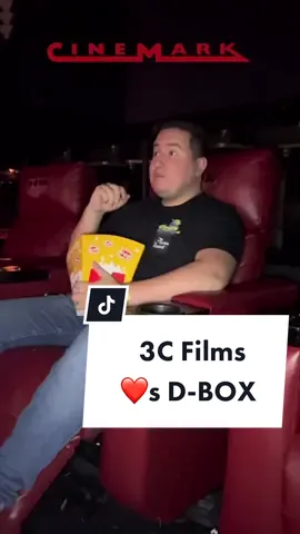 D-BOX is where it's at. 💯 @3C Films #cinemark #movie #dbox