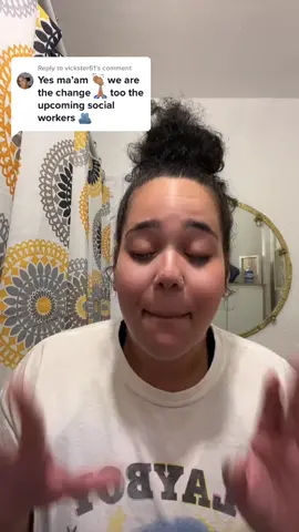 Reply to @vickster61 again, parentings is NEVER easy BUT being the example for parents that struggle with connecting with their children can make things a tinyyyy bit easier! Its the beauty of social work honestly. #xyzbca #foryou #healthadepopit #🧿 #foryoupage #socialworkersoftiktok #socialwork