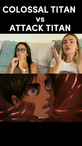 the 50 meter kick! #reactions #aot #reaction ##CapCut #AttackOnTitan #anime