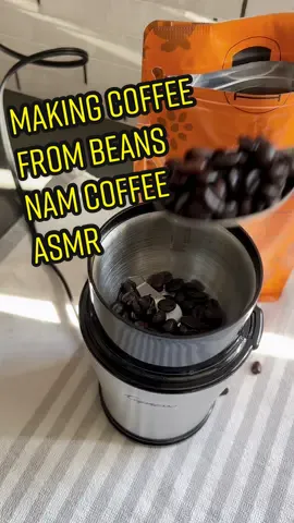 ASMR Making coffee from the beans with me 🥳🥳 Vietnamese coffee roasted in California #coffee #coffeelover #coffeelovers #coffeeaddict #coffeetiktok #coffeetime #coffeetalk #trend #trending #fyp #fy #foryou #foryourpage #Foodie #foodies #foodieatheart #vyvyfoodjourney