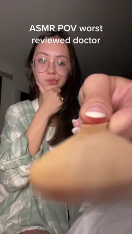 POV you dont have insurance 😋 congrats! looks like itll be a beautiful haagen-dazs bar #asmr #asmrroleplay #asmrdoctor