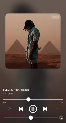 Gazo « Fleurs » Feat Tiakola Totalement Disponible dans l’album #KMT de Gazo ✊🏾❤️
