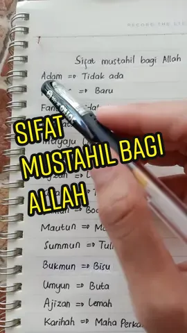 Sifat Mustahil bagi Allah #fypシ #sekolahislam #gurumuda #gurucantik
