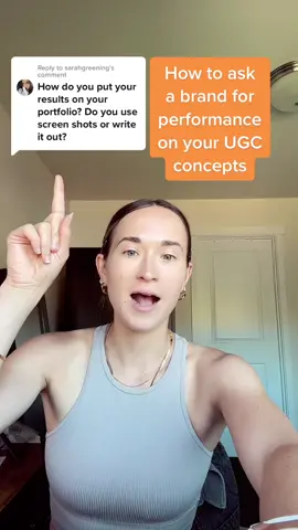 Reply to @sarahgreening how your UGC performs will also teach you a lot for your future concepts! #ugc #ugccreator #ugcconcept #ugctips  #usergeneratedcontent #ugccreators  #marketing #digitalmarketing #ugcexample #contentcreator #contentcreatortips  #microinfluencertips #ugcvideo #tiktokads #ugcjourney #ugcupdate #UGCcommunity #ugcideas