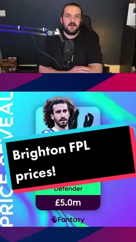 My reaction to the Brighton player prices ahead of the FPL 2022/23 season#fpl #letstalkfpl #p#PremierLeagueFantasyPremierLeague #FantasyFootball #PL #EPL #BPL #Football #S#SoccerFantasyPL