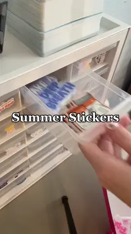 Newwww stickers getting added to the drawers today!! 🥹 #organization #restockasmr #restockwithme #shopsmall #SmallBusiness #fyp #stickershop #bizowner