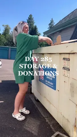Not me changing 10+ times. We donated 5 or 6 bags of dog food today!!!! and old misc stuff i had previously to clear out storage. Making SOME progress. It was 80° today, Dace sat in the AC 🥰🙌🏻 #homeless #homelessandhumble #dayinthelife #CleanTok #donations