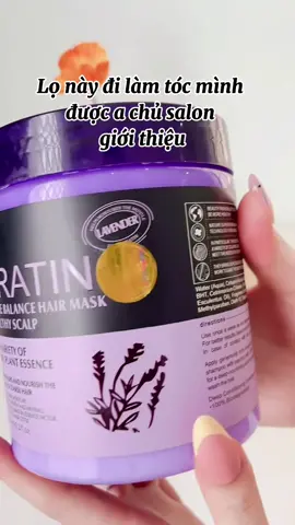 Kem ủ tóc KERATIN COLLAGEN 1000ML LAVENDER BRAZIL NUT - Ủ hấp tóc cung cấp dưỡng chất KERATIN#KhuToiKhongSong