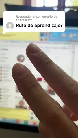 Responder a @andresxaw ruta de aprendizaje #AprendeEnTikTok #gdl