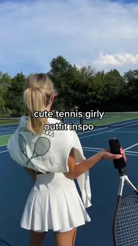 wanna be a cute tennis girly 🤩 #foryou #fypシ #trending #fördig #summervibes #tennis #aesthetic #preppy