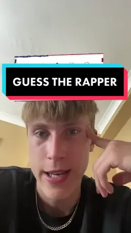 I only just got the Wiz Khalifa one #musictok #raptok #guesstherapper #rapper