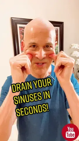 Drain Your Sinuses in Seconds!  #drmandell #youtube #sinus #health #fyp