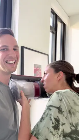 Too concerned about them getting on the floor 😂 #micahandsarah