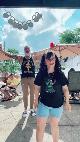 #forlaughs #ittybittytiff #familyparty #fatherdaughter @dabody4u