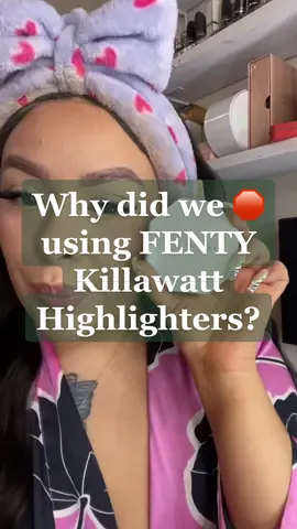 Using @Fenty Beauty Killawatt Highlighter In Sand Castle & Mint’d Mojito #fentybeautymakeup #fentyhighlighter #fentybeautyhighlighter #fentymakeup #makeupinspo2022