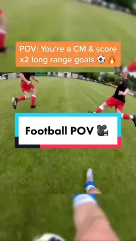 Real life football game POV - Like for more 🔥 #football #fyp #pov #Soccer #futbol #footballpov #fypfootball #midfielder