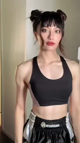 Spinning elbow to you. Last vid—>@lili_jilly @lili_jilly #fpyシ #viral #fyp #asiangirl #muaythaigirl #femalemuaythai #martialartgirls #girlswhobox #girlwhobox #femalefighter #combatsports #spinning #transition