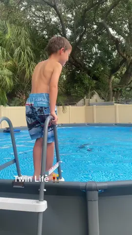 Pool time!.. love my boys!