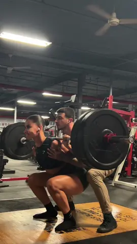 The connection we have in the gym>