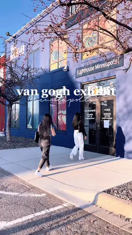art wh*re thingz at the van gogh exhibit in minneapolis ✨#vangoghexhibition #vangogh #minneapolis #artwhore #Vlog