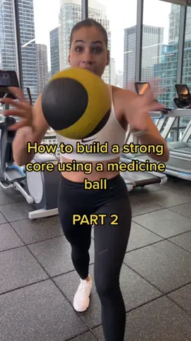 Build your core with me pt2#medicineball #coreworkout #fy #fyp #fitnesstips ##FitTok##Fitness#workoutmotivation #medballtraining