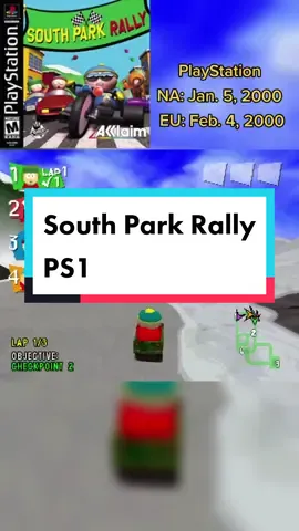 #retro #retrogamingontiktok #playstation #gamingvideos #gamingclips #nostalgia #2000 #ps1 #sonyplaystation #retroslice#southparkrally #southpark