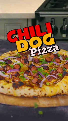 Chili Dog Pizza 🍕 #fyp #foodtiktok #comedy #pizzatime #sonicthehedgehog #adultswim #2meirl4meirl #funny #foryou #cookout